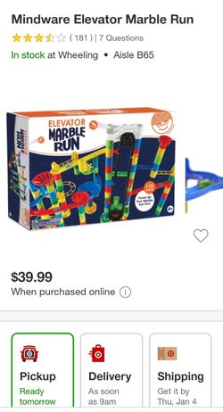 Mindware Elevator Marble Run