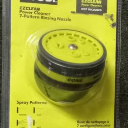 RYOBI EZClean Power Cleaner  Spray Head   RY31125H PACK OPENED 
