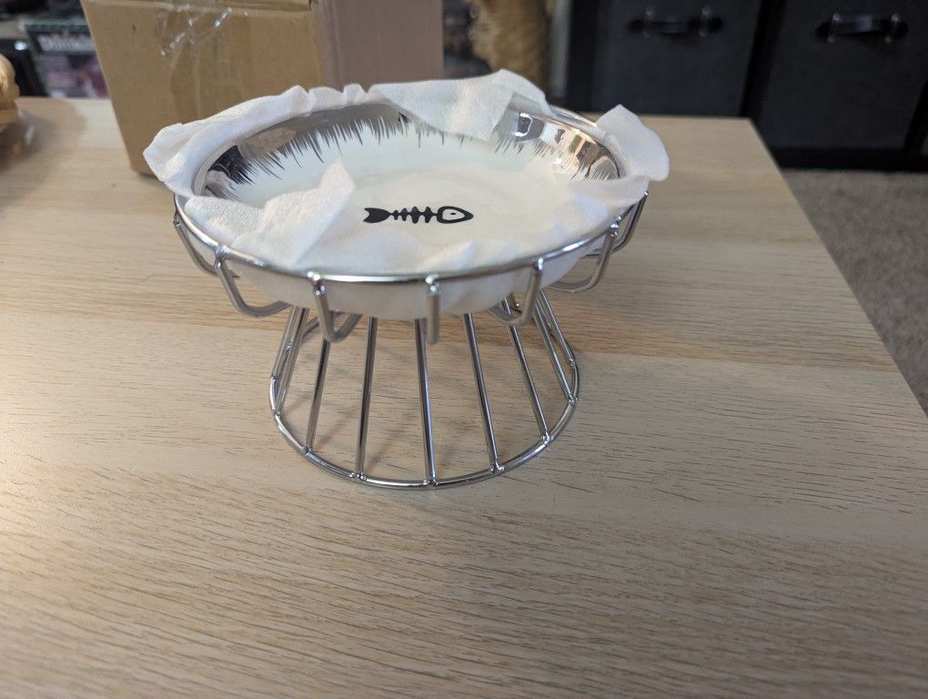 Elevated Cat Bowl