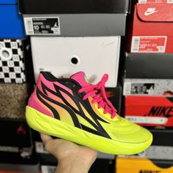 Puma LaMelo Ball MB.02 Rick & Morty Adventures size 9.5 VNDS