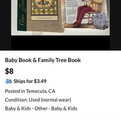 Baby Book & Keepsake Book 