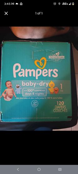 Pampers disposable diapers