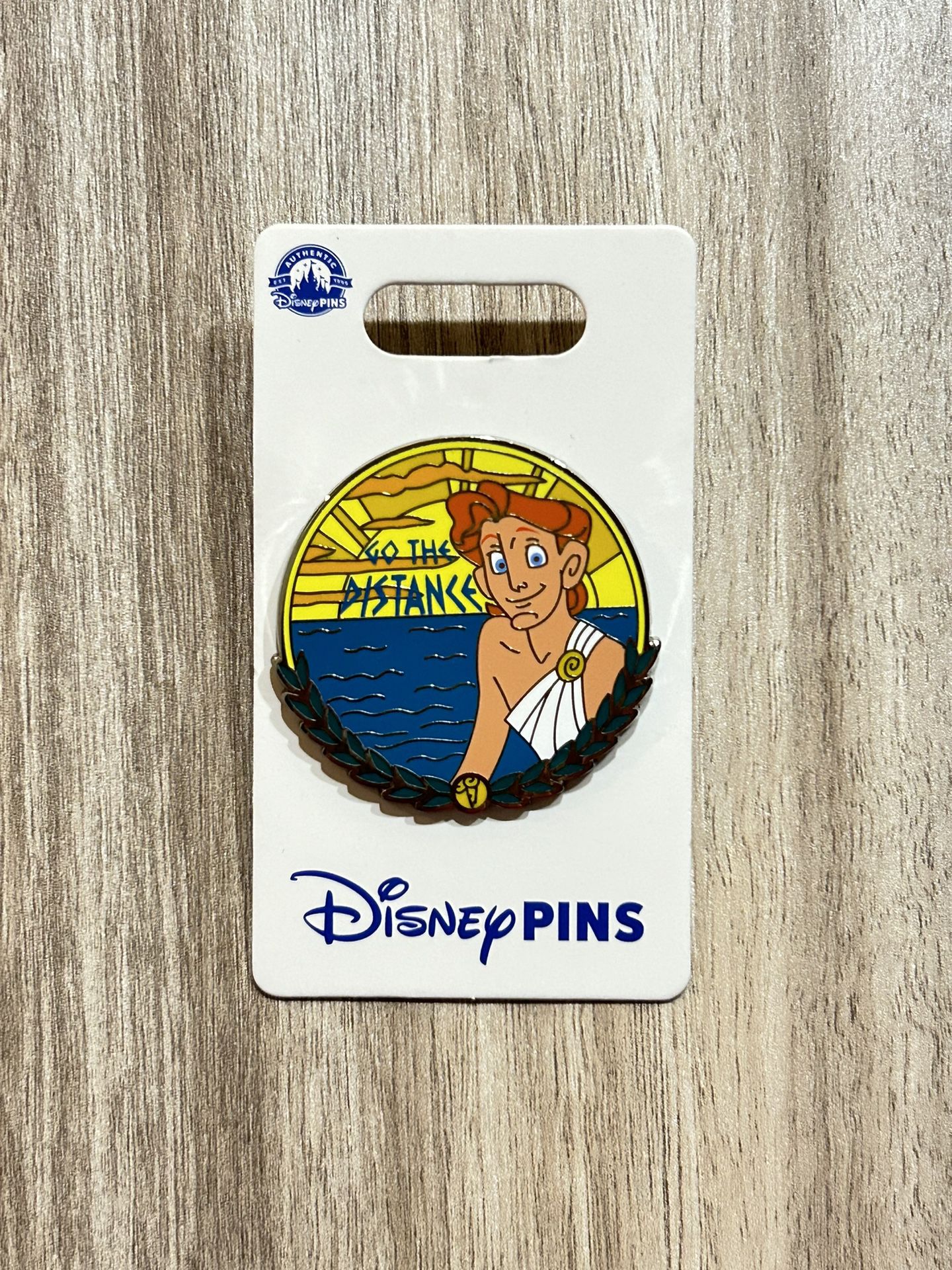 New Disney Pin Hercules GO THE DISTANCE Disneyland 