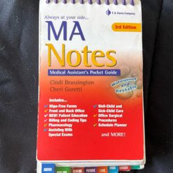 MA Notes (Medical Assistant)