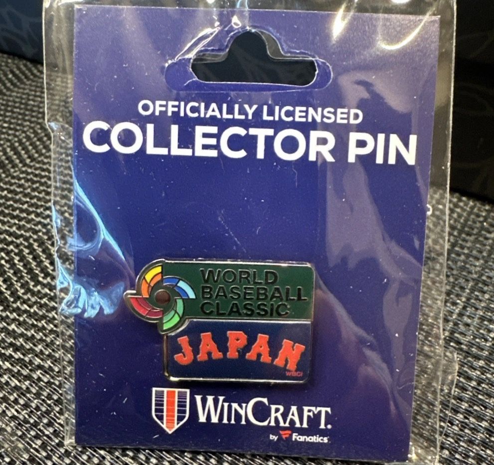 2026 WinCraft World Baseball Classic Japan Baseball Collector Pin… SOLDOUT!!!