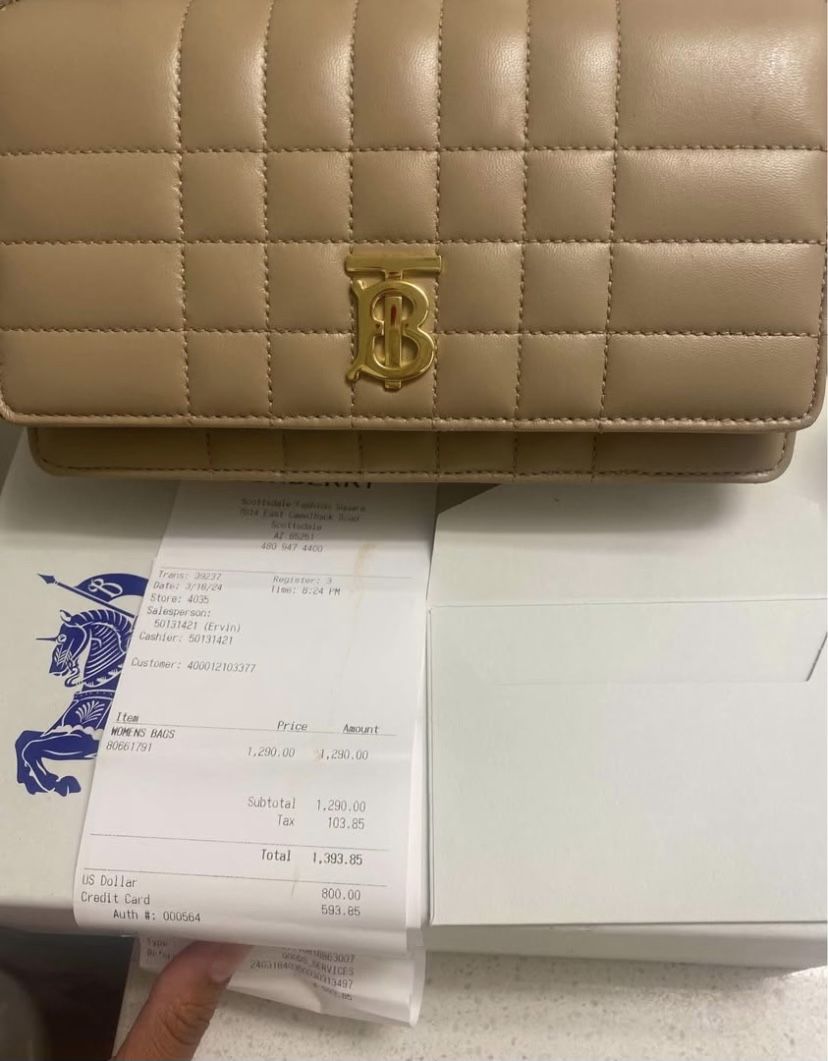 Slightly Used Burberry Purse