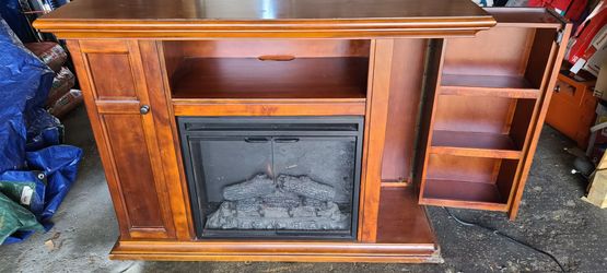 Electric Fire Place with Heat