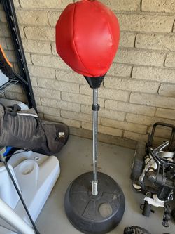 Boxing Gloves And Punching Bag