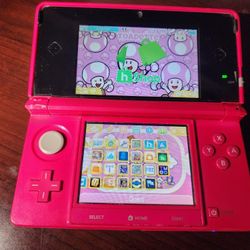 Hot Pink Nintendo 3ds 