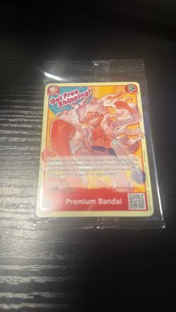 Premium Bandai Luffy Promo Sealed
