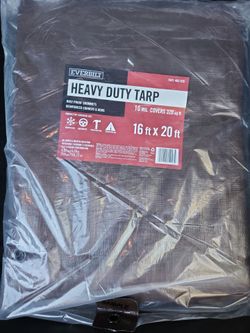 Everbilt Heavy Duty Tarp 16 ft x 20 ft