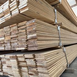 1×6 CLEAR PINE T&G — NO KNOTS!