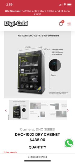 Digi-Cabi Dry Cabinet