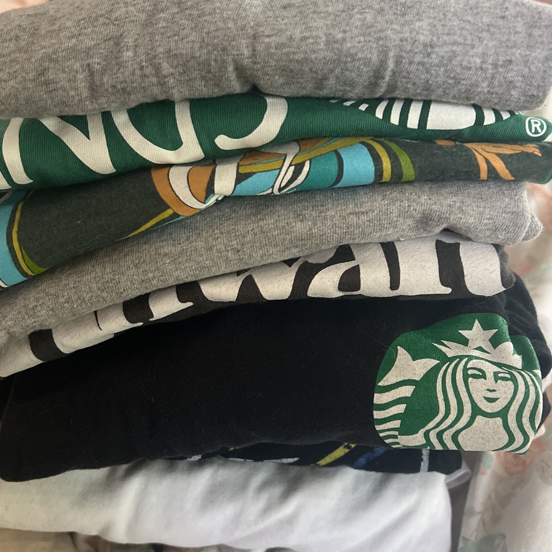 Starbucks Partner Shirts Small And Some Med