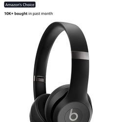 Beats Solo 4 - Wireless Bluetooth On-Ear Headphones, Apple & Android Compatible, Up to 50 Hours of Battery Life - Matte Black