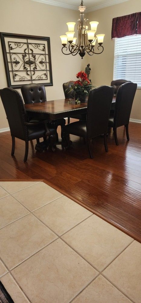 Beautiful Wood Dining Room Table