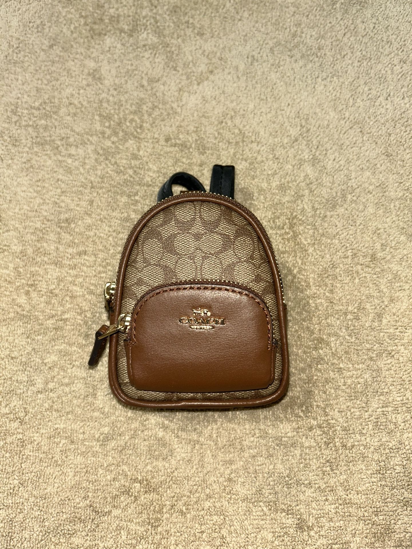 Small Coach Backpack wallet / Coin Purse