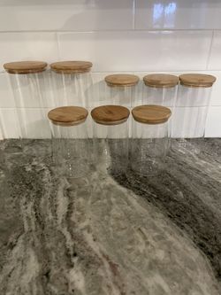 Glass Pantry Canisters 