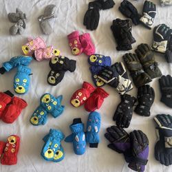 Snow Mittens And Gloves For Kids And Babies 
