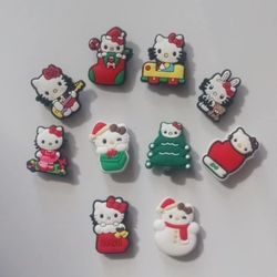 Hello Kitty Christmas Croc Charms