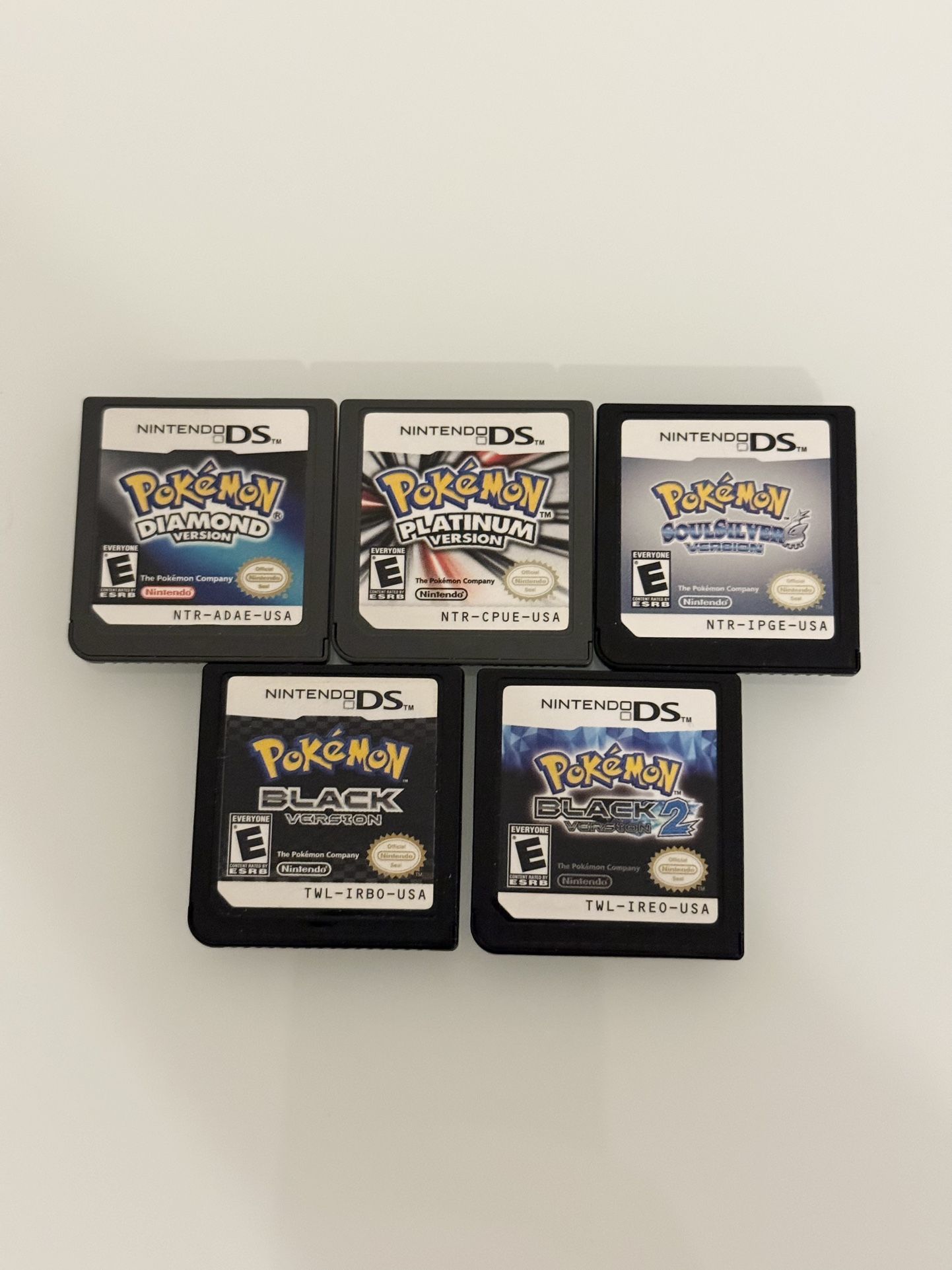 Nintendo DS Pokemon Games AUTHENTIC