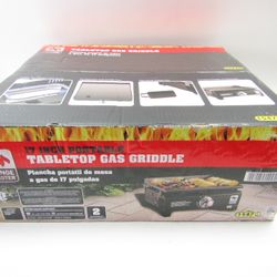 NEW IN BOX - 17” Tabletop Gas Griddle 