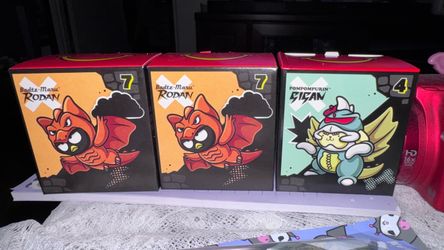 McDonald’s Happy Meal Hello Kitty and Godzilla