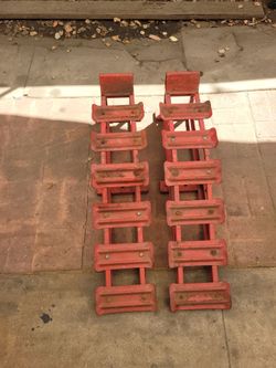 Vintage car ramp made in usa