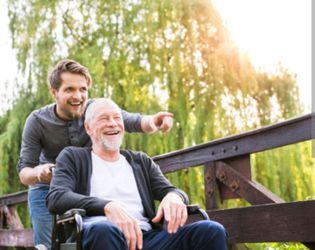 Senior and disabled caregiver