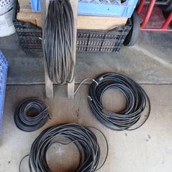 Ethernet And Cat6 Twisted 4 Wire Cables 200ft + Extras