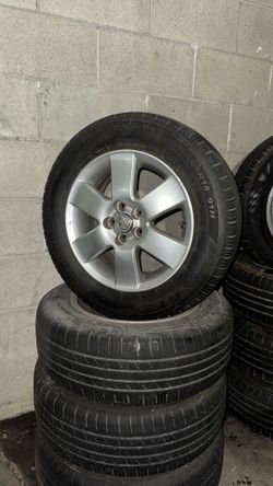 Toyota Corolla 5x100 OEM Wheels And Tires 195 65 15
