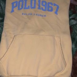 Polo Mens Small Double Knit Hoodie