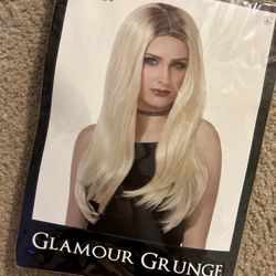 Blonde wig