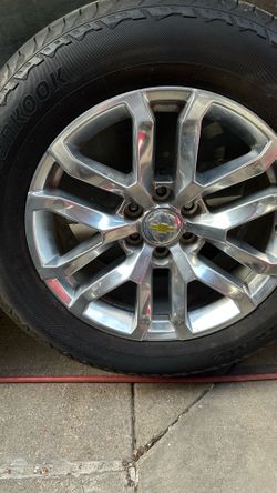 20” CHEVY GMC RIMS TIRES