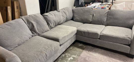 Used Jonathan Luis sectional couch with pullout bed