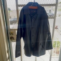 100% Leather Large Men’s Jacket Echo En Mexico