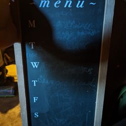 Menu Kitchen Board 
