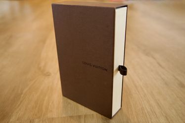 LOUIS VUITTON Sliding Brown Box