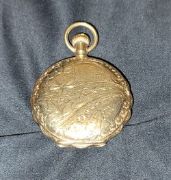 American Waltham Hunter Ladies Pocket Watch 