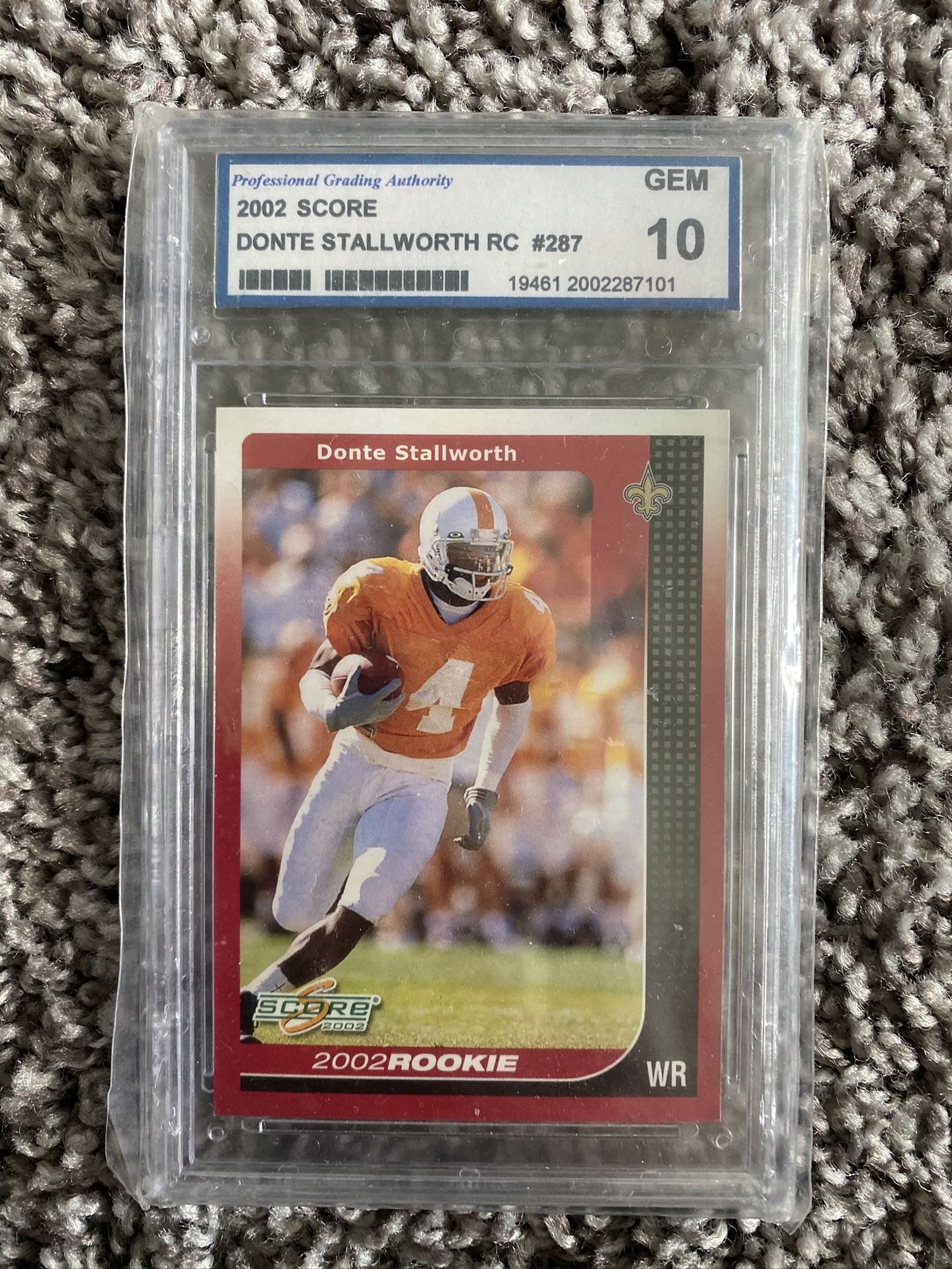 Donte Stallworth Rookie Gem mint 10 ๐ฅ