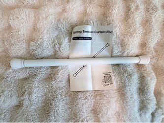 White Tension Rod