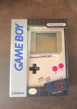 Gameboy Alarm Clock