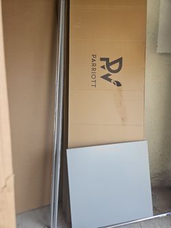 24x 96 Panel para cabinets gris