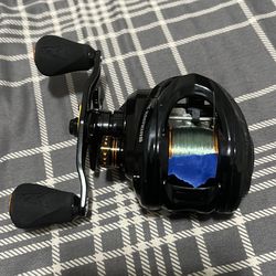 Kast king zephyr left handed bait caster