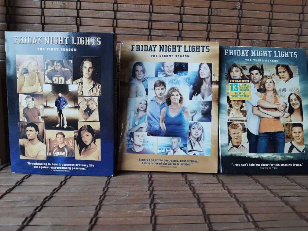Complete Season 1 , 2 , 3 "Friday Night Lights"