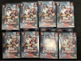 TOPPS Chrome 2025 NFL Hangers