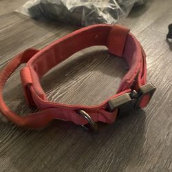 Pink Tactical Collar And Pink Tactical Harness
