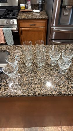 Princess House Crystal Glasses