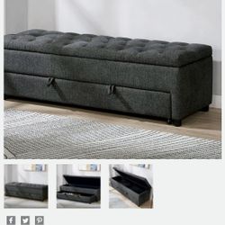 STORAGE BENCH NEW IN BOX ☎️ 1714586,2564