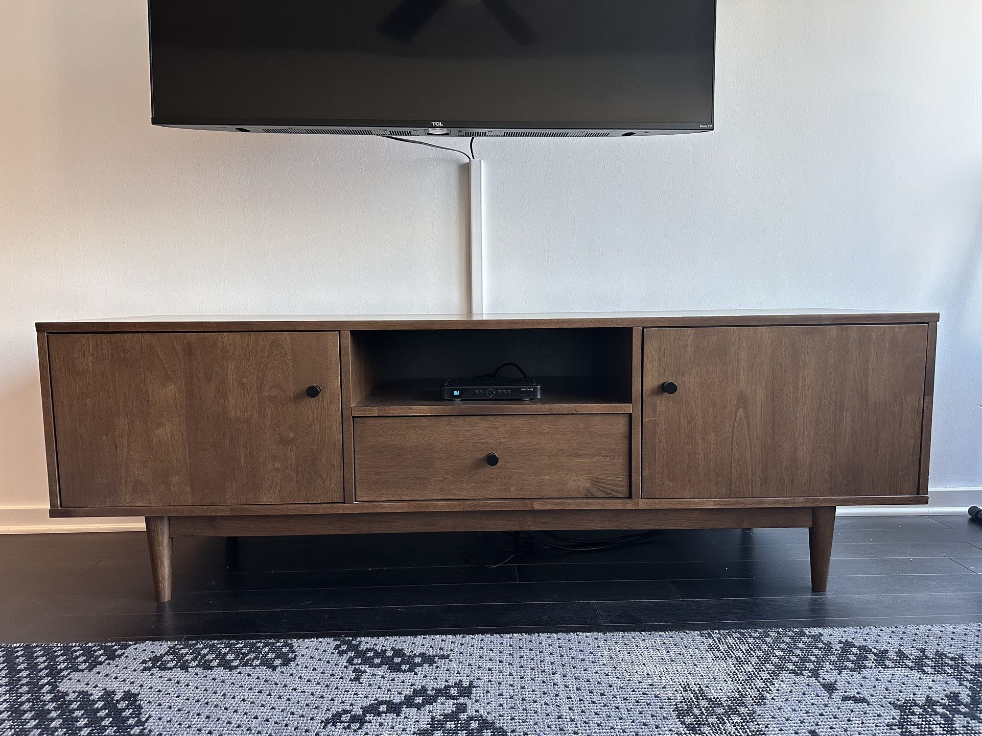 Walnut Media Console